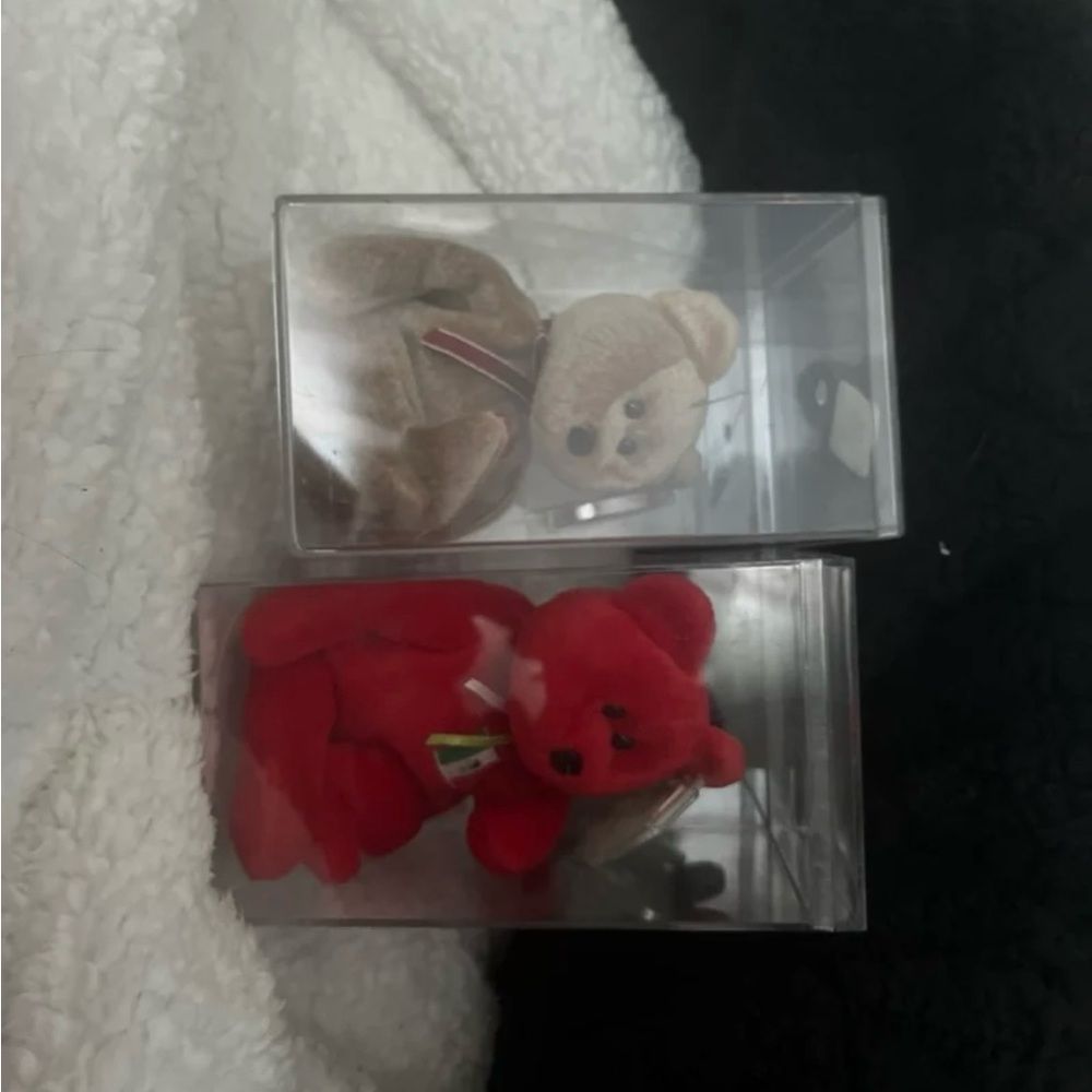 two rare beanie babies